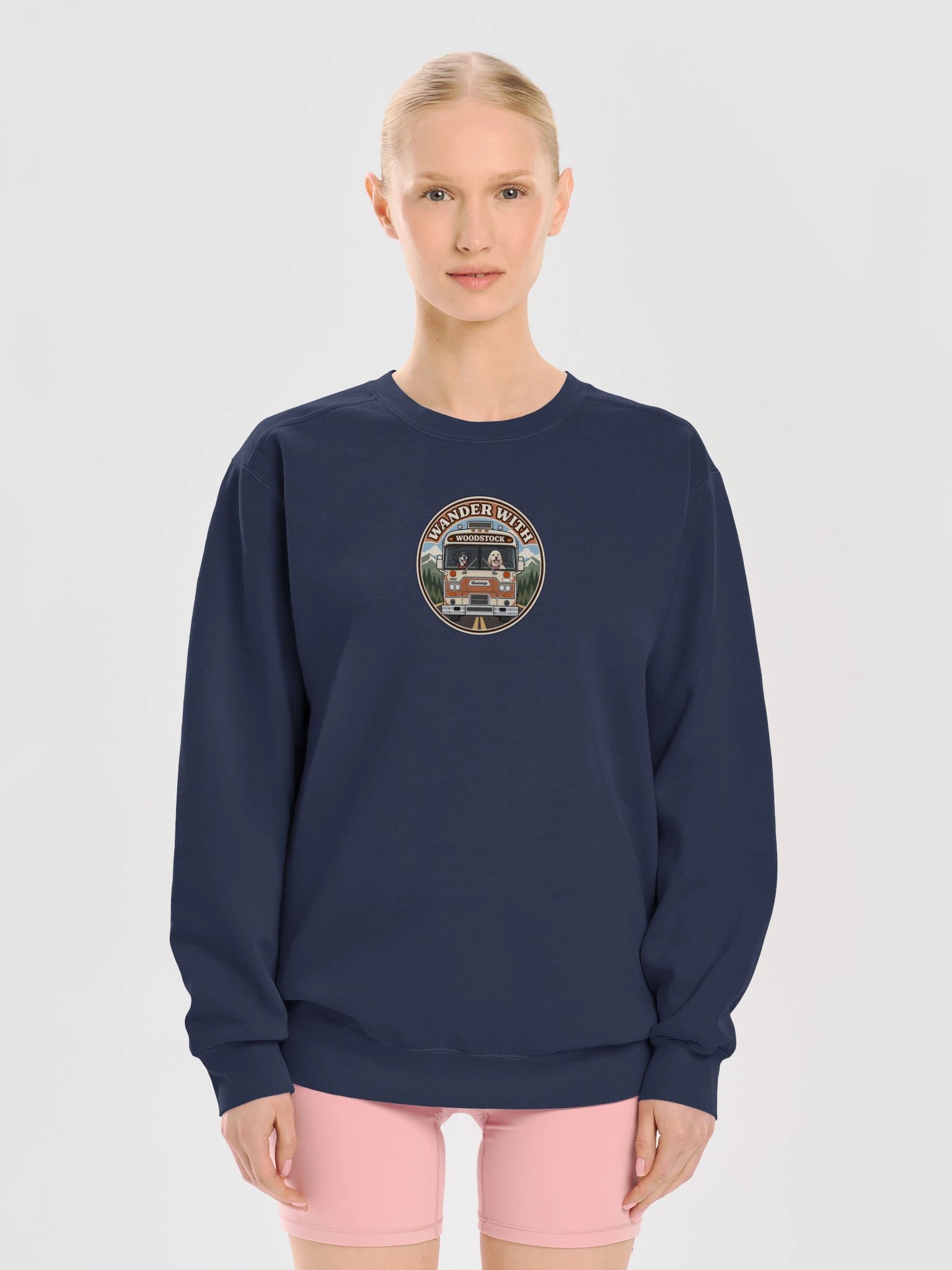 Woodstock Front & Center — Ember & Rain Slow Roads Crewneck · Comfort Colors product image (13)
