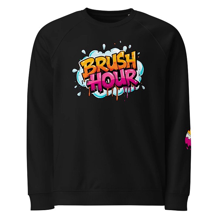 BRUSH HOUR Graffiti-Style Unisex Sweatshirt product image (1)
