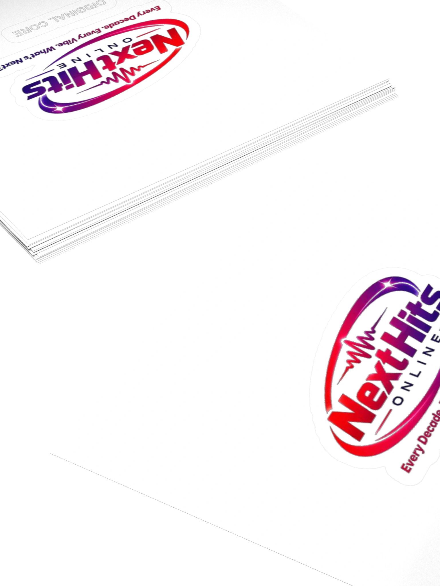 Next Hits Original Core Logo Sticker product image (11)