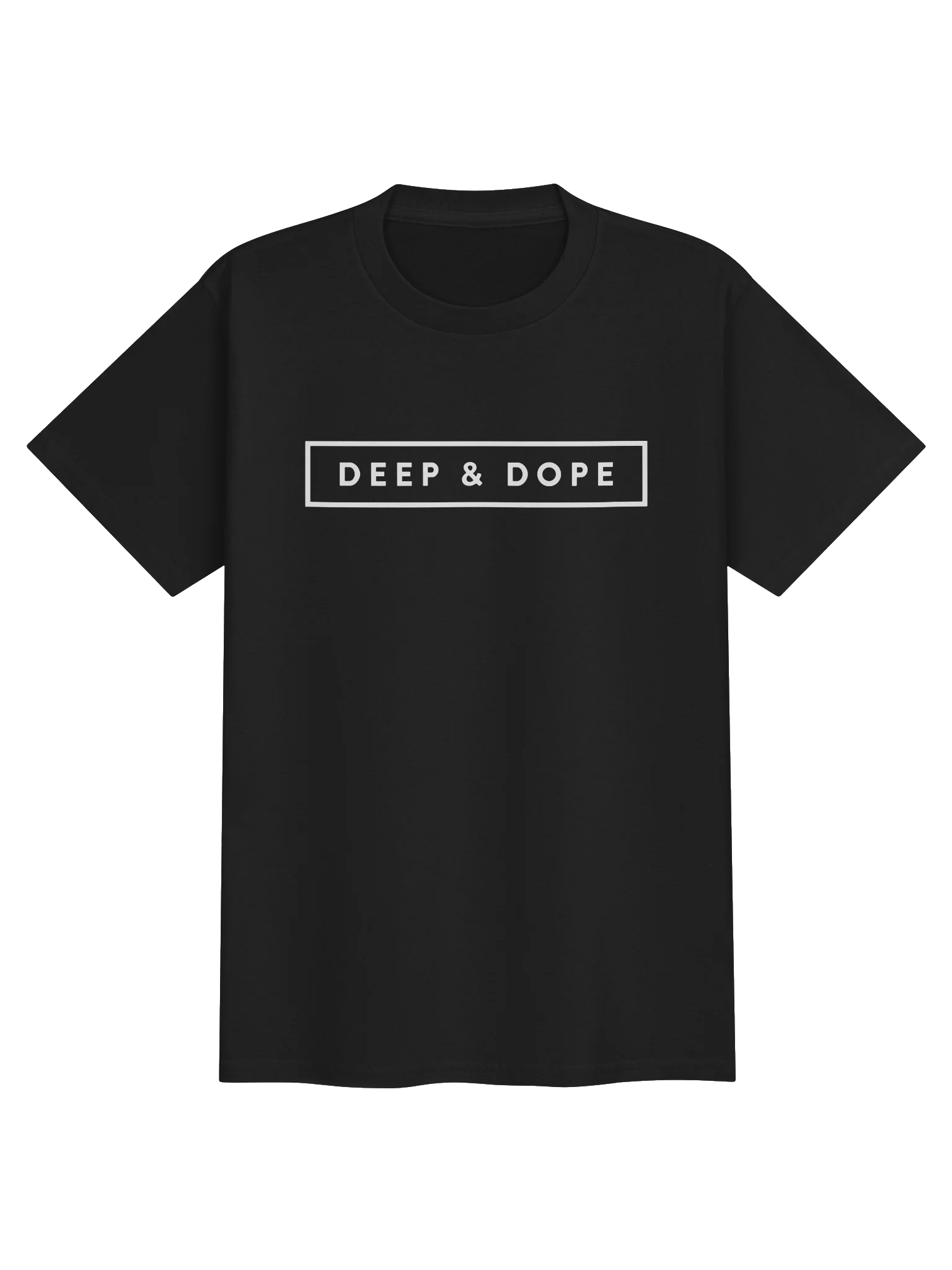 Classic DEEP & DOPE Youth T-Shirt - White Logo Print product image (1)