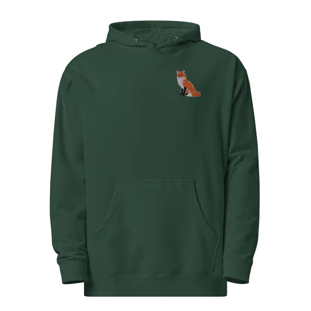 Peaceful Fox Midweight Hoodie product image (5)