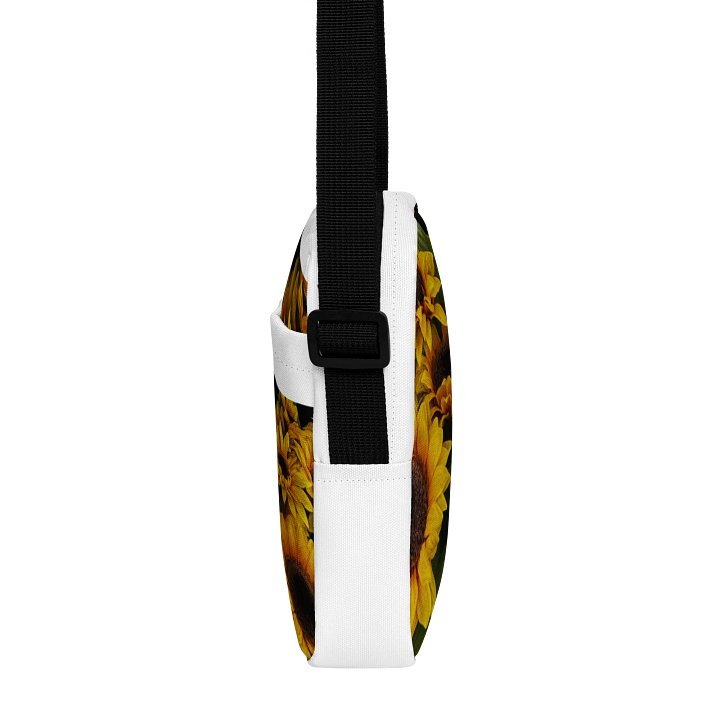 Golden Sunflowers Crossbody Adventure Bag product image (2)