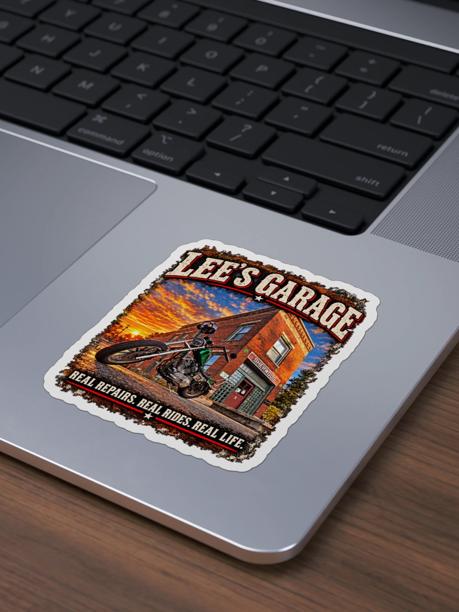 Lee's Garage Chopper Decal product image (21)