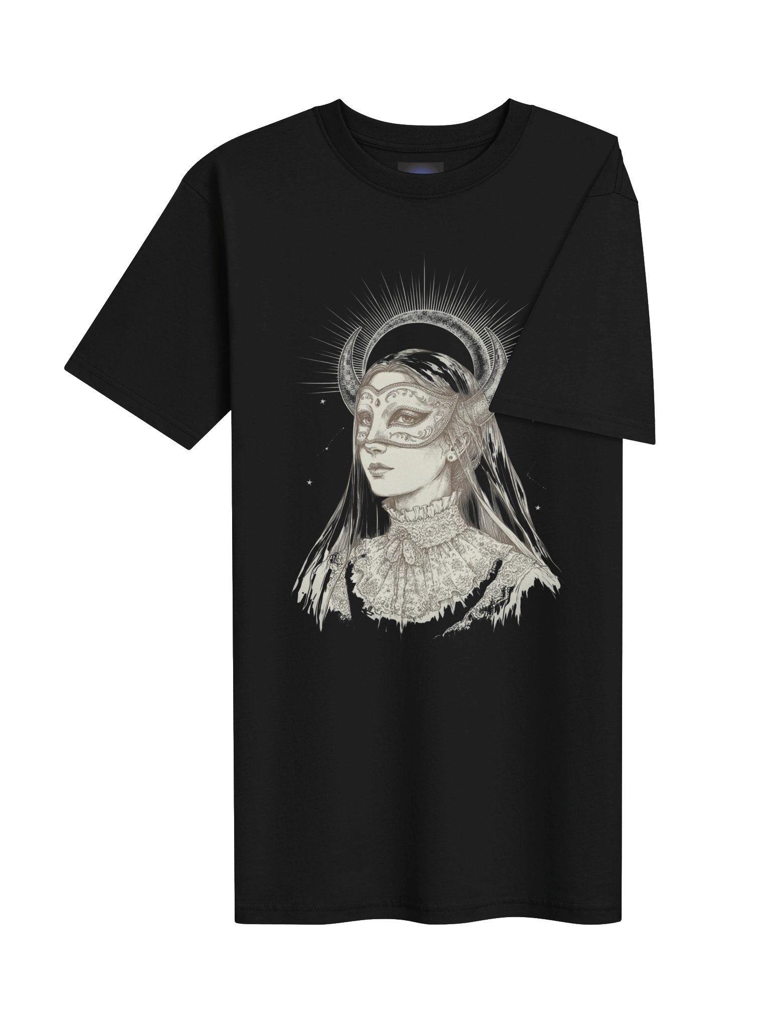 The Masque of Nyx // Horned Countess Heavyweight Tee product image (6)