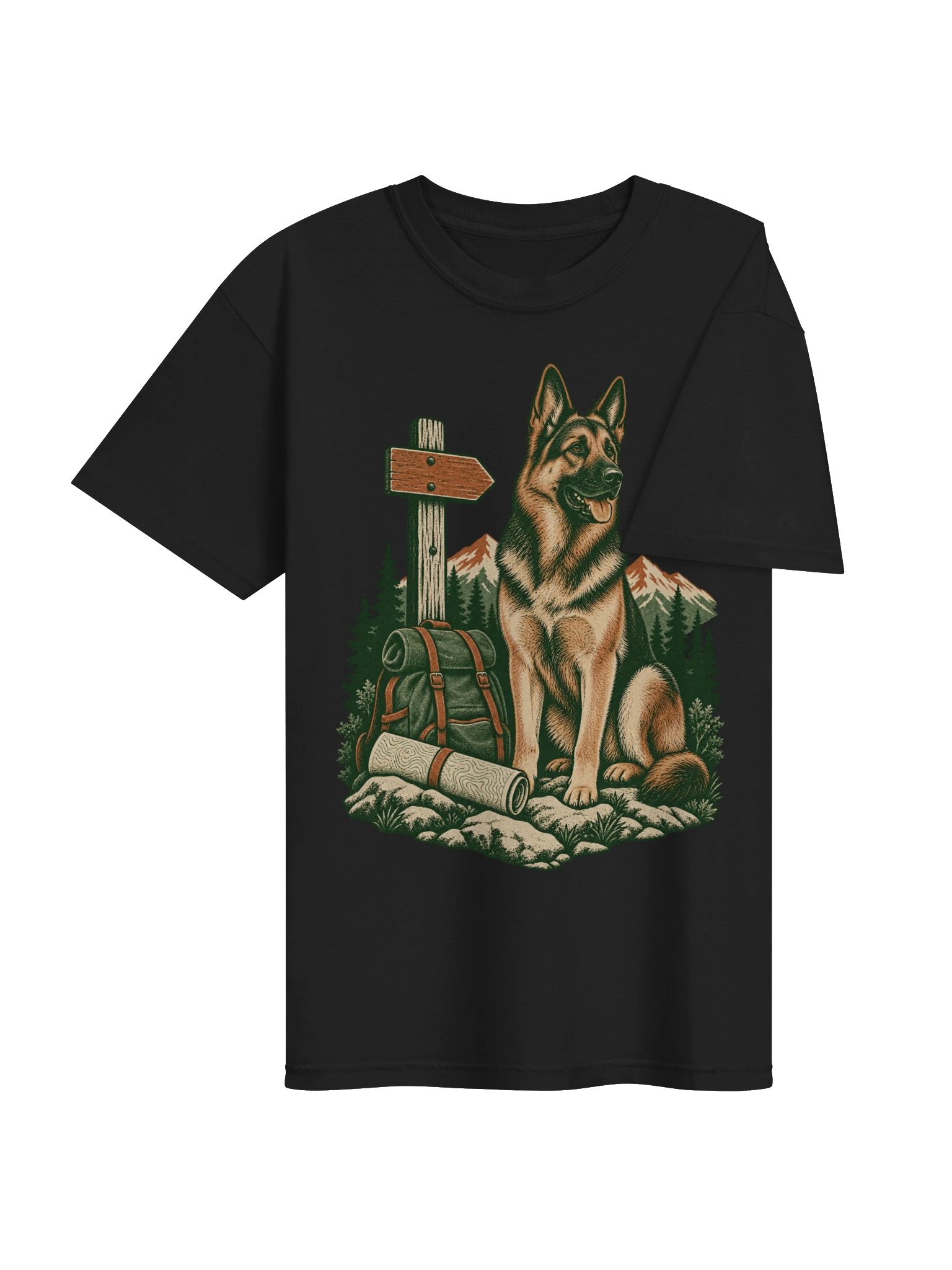 Trailhead Companion German Shepherd Tee product image (4)