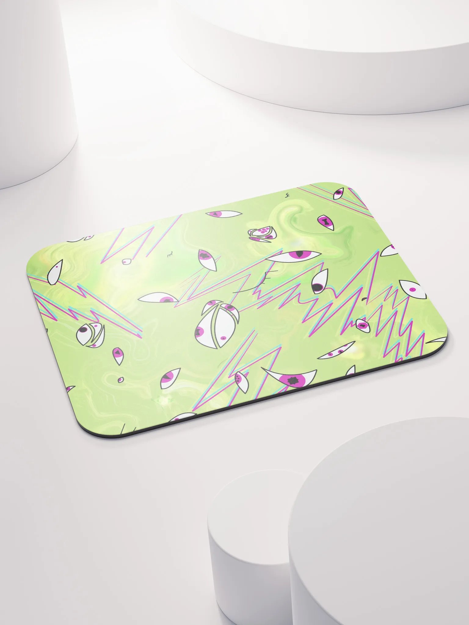 Eyes and Lightning Magic Mouse Pad product image (4)