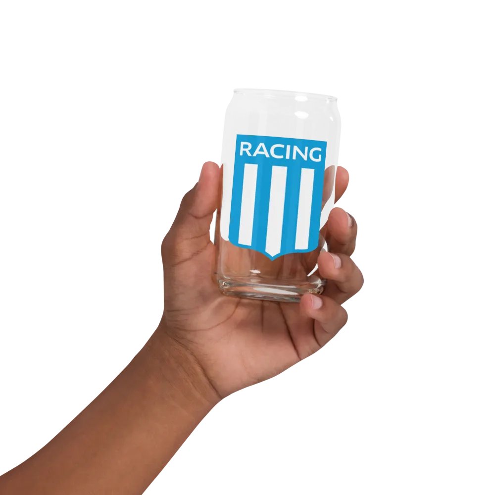 Racing Club Soccer Team - Can-Shaped Glass product image (2)