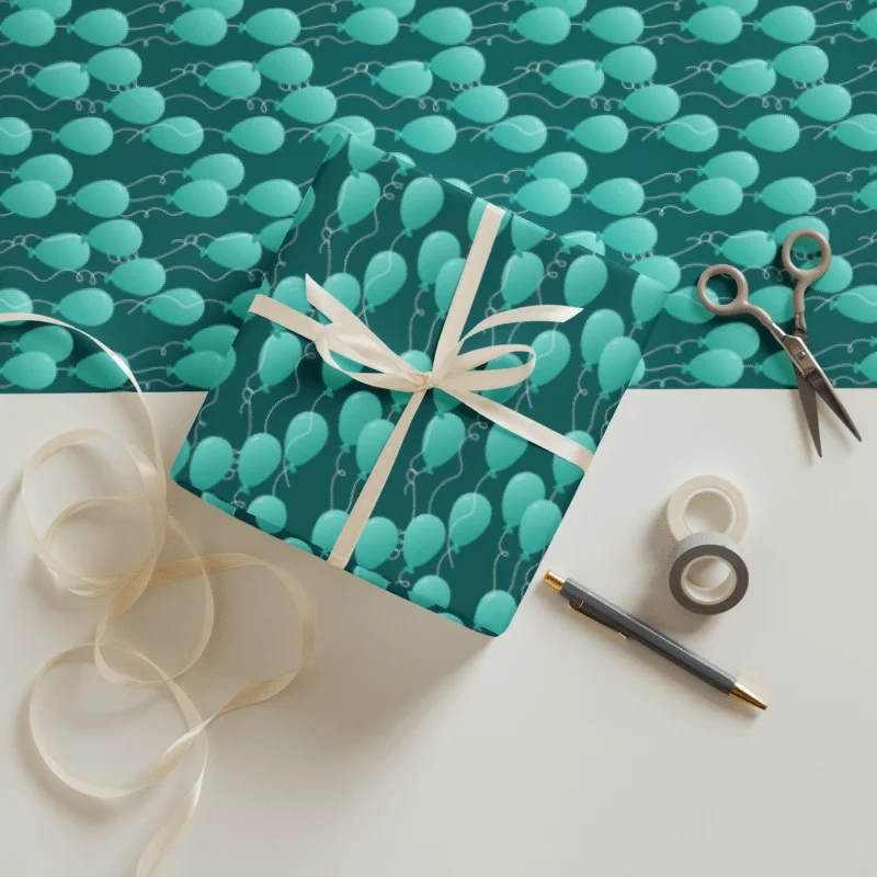 Party Time Wrapping Paper Set 1 product image (3)