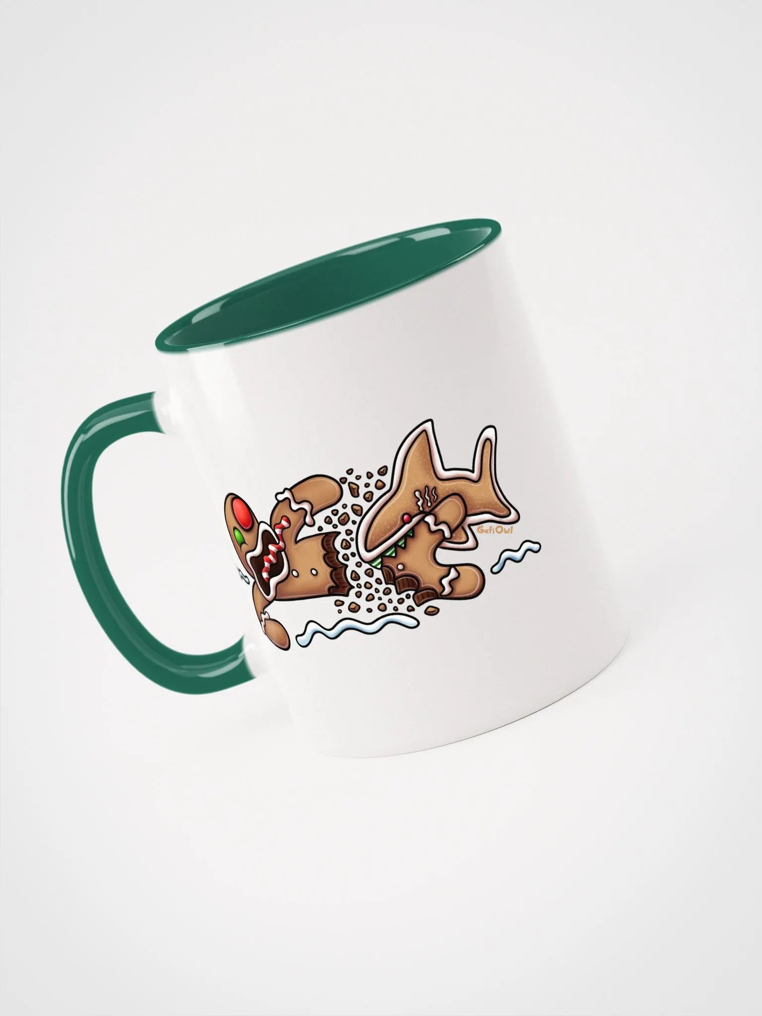 Gingerbread Shark Attack Mug product image (3)