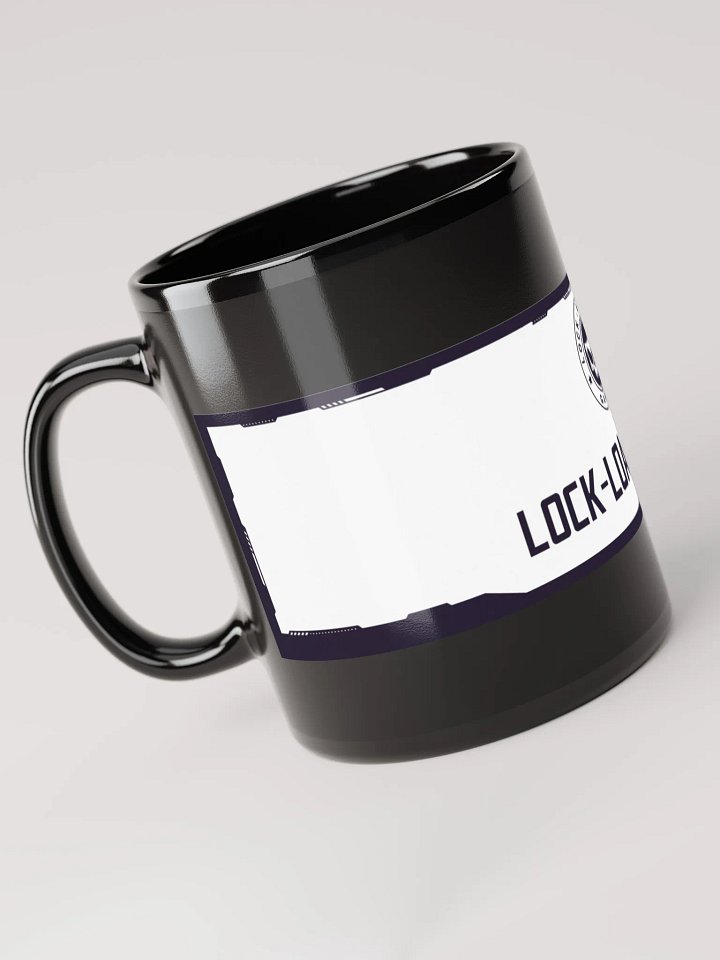 LNLG -Skull Emblem Black Glossy Mug product image (2)