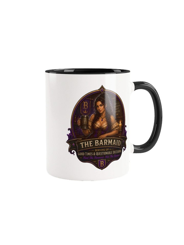 The Barmaid Tavern Mug — Feed The Barmaid Emblem product image (2)