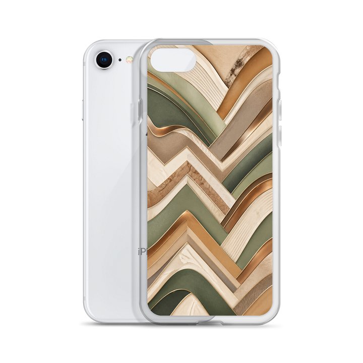 Neutral Chevron Flow iPhone Case product image (55)