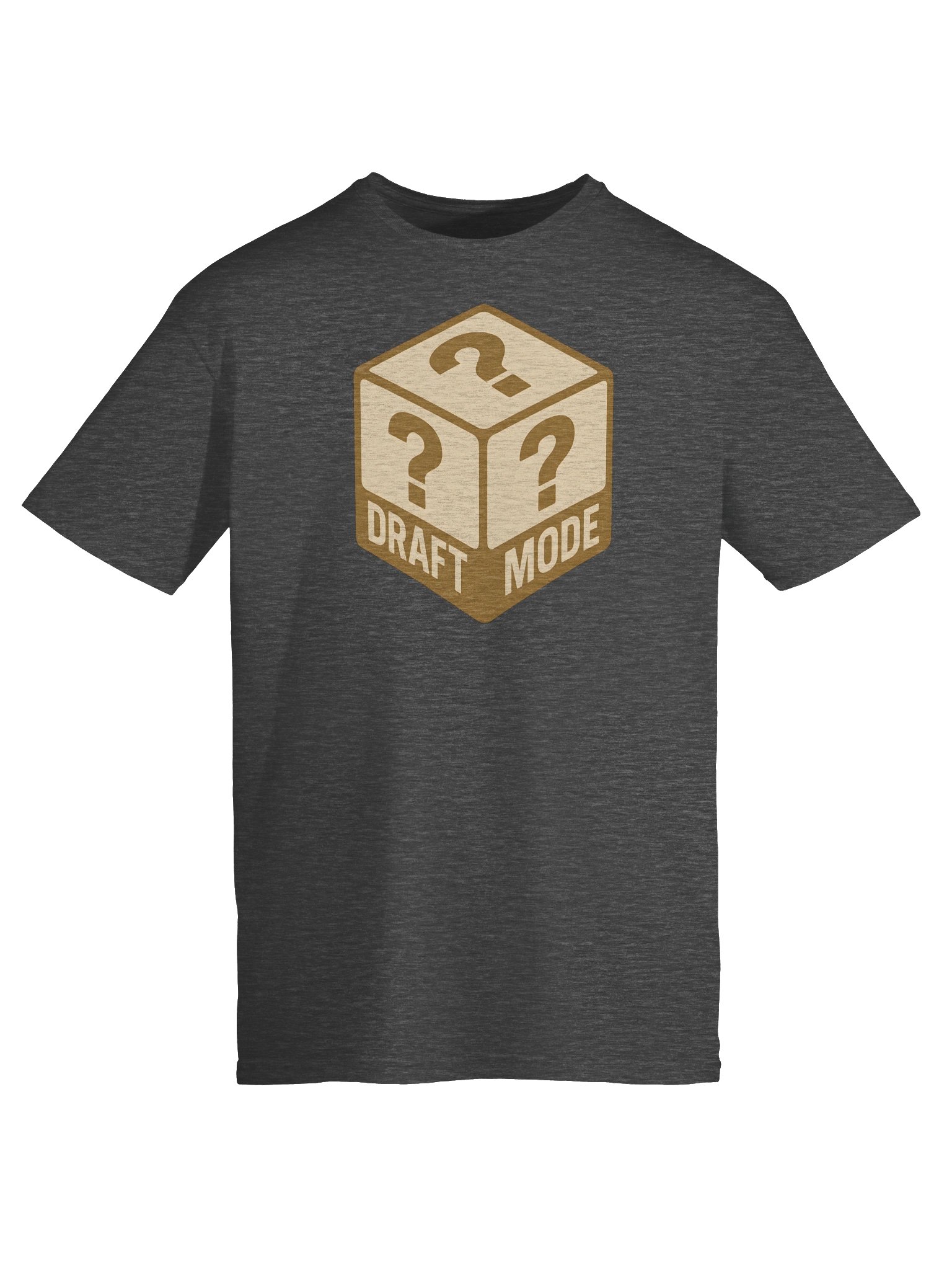 Draft Mode Heather Grey T-Shirt product image (6)