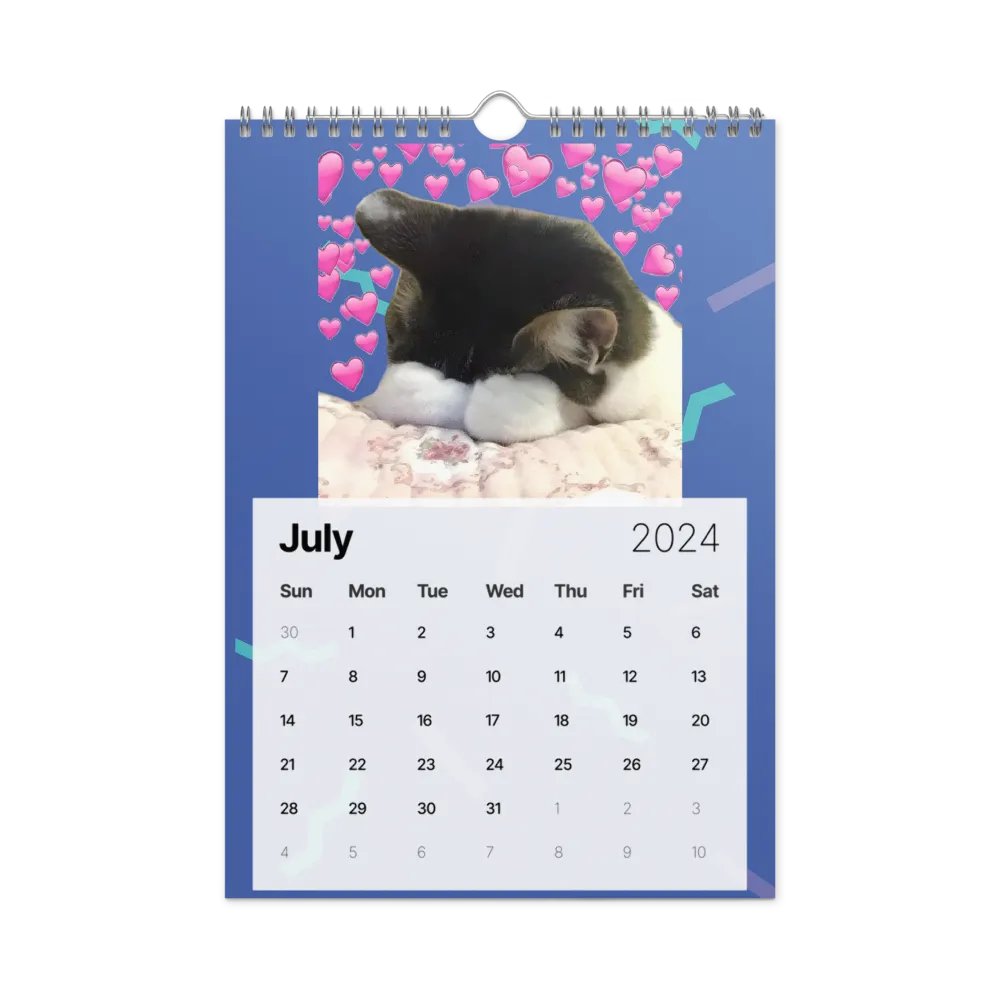 Wall Calendar (2024): Meme Cats product image (10)