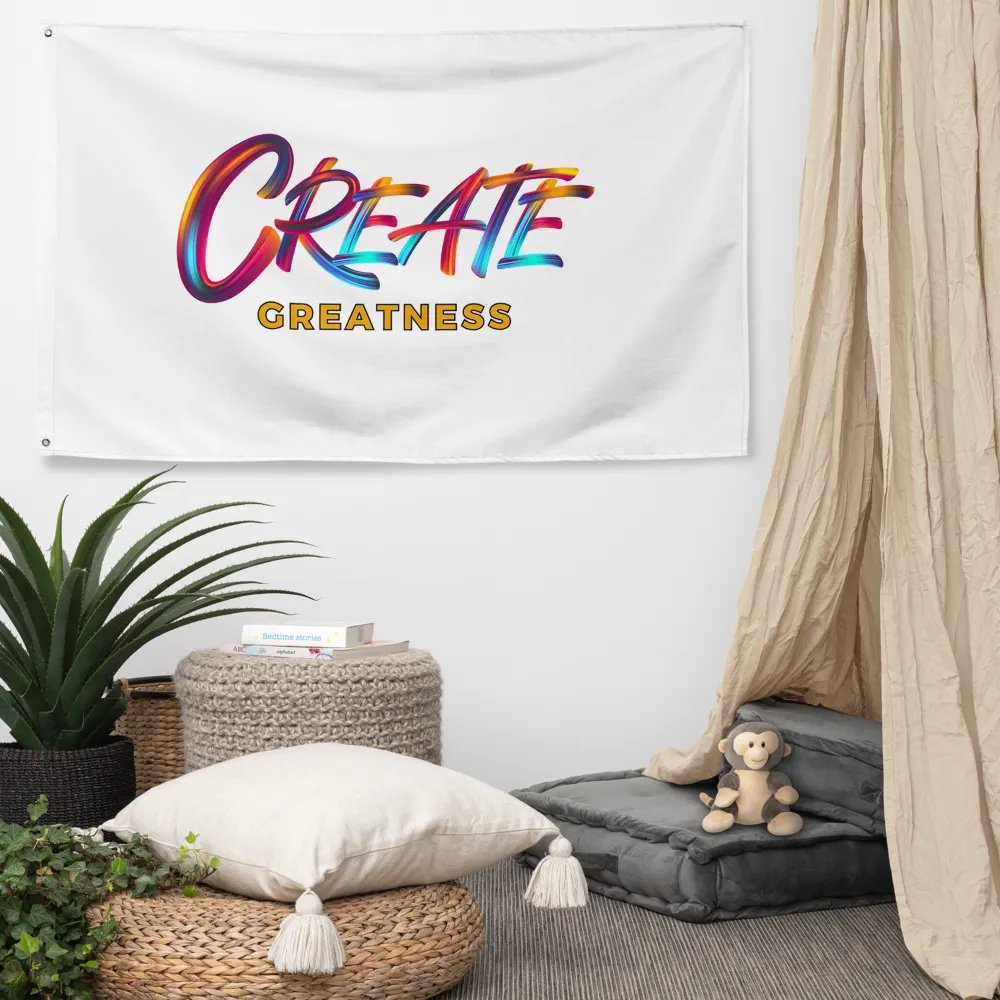 Create Greatness Flag product image (5)