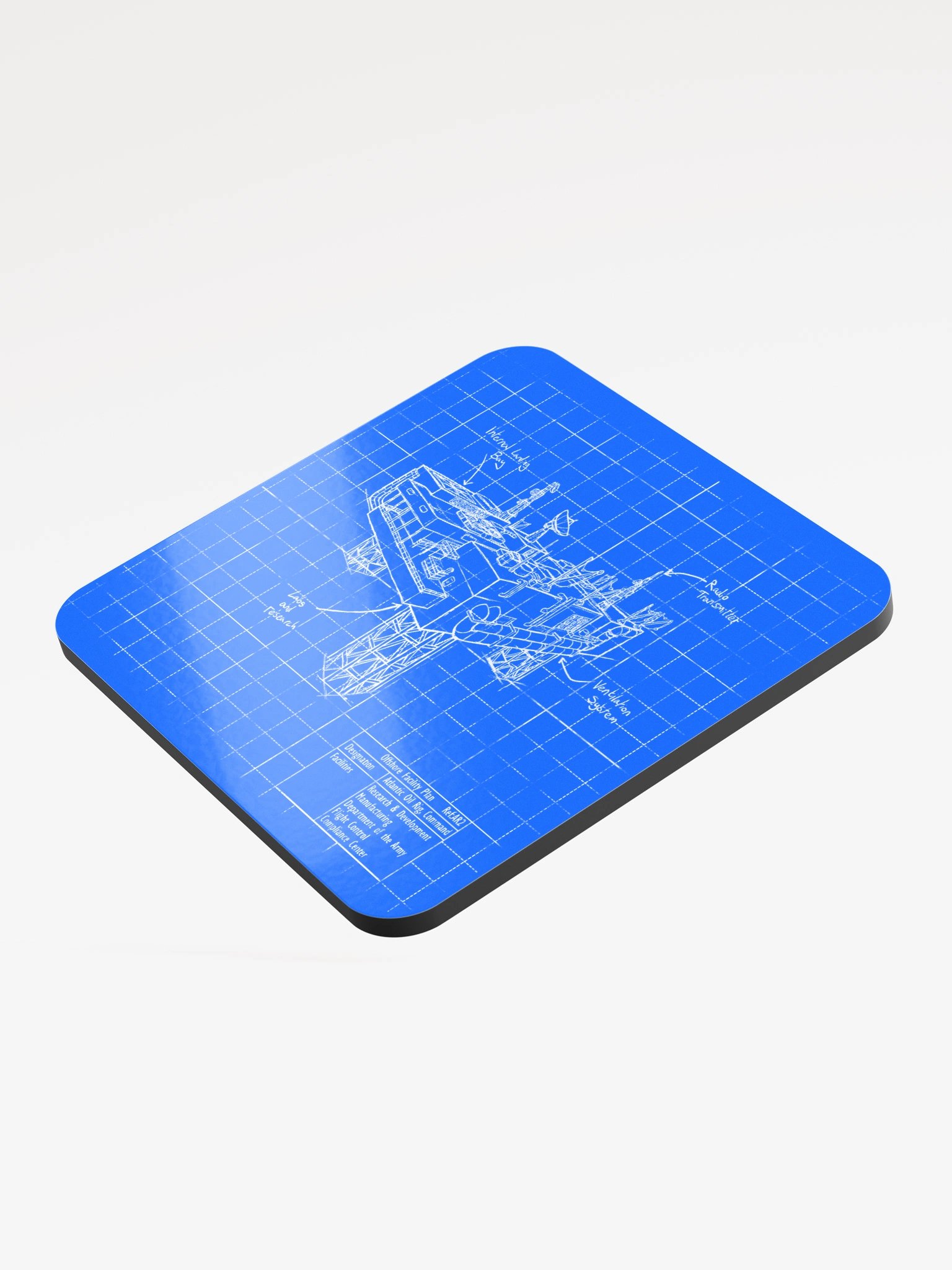 America Rising Blueprint Coaster - The Oil Rig product image (3)