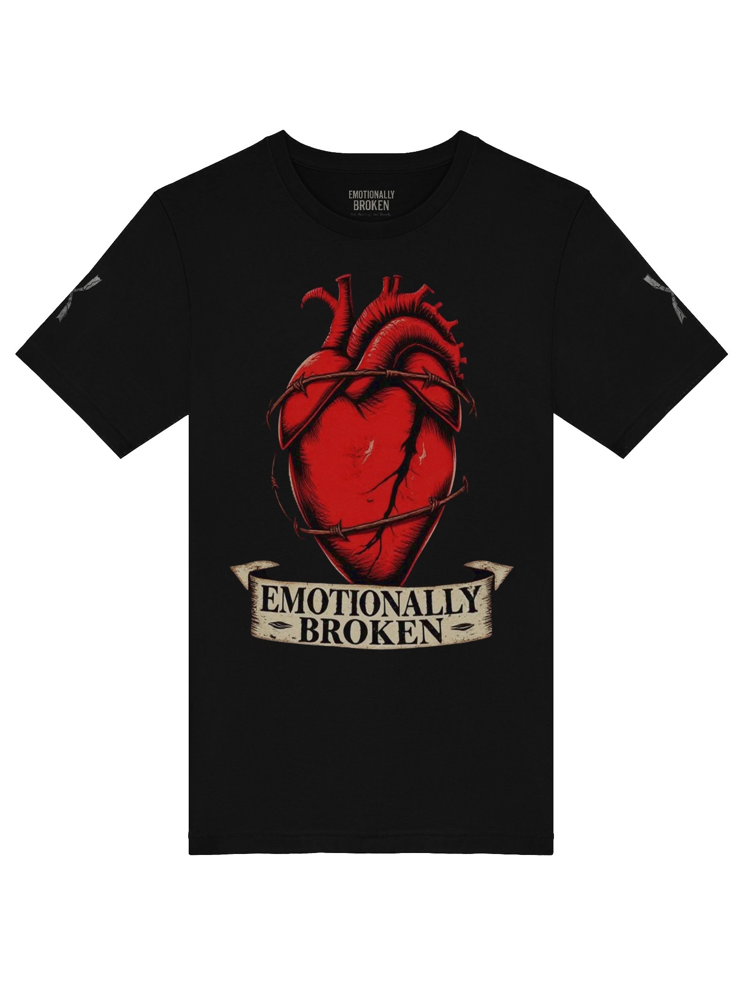 Emotionally Broken Graphic Tee product image (27)