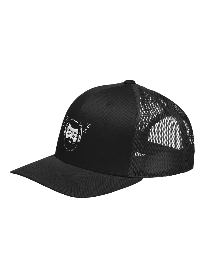 Lofi Cody Trucker Hat (BLACK EDITION) product image (2)