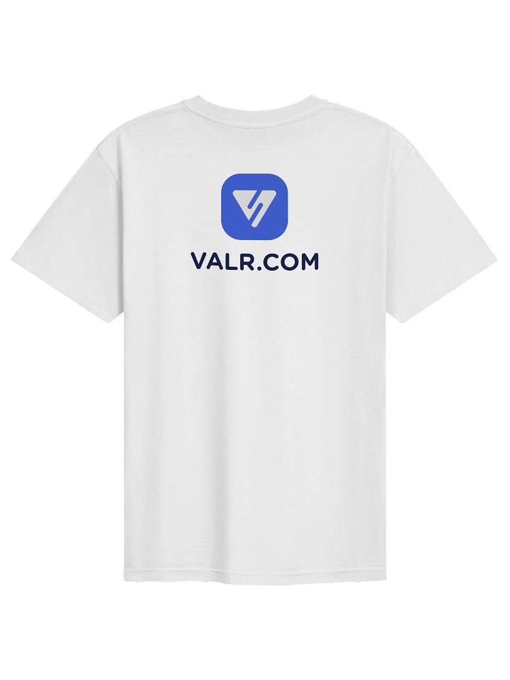 White VALR Unisex Tee product image (2)