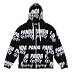 Panda Gang All-Over Print Zip Hoodie