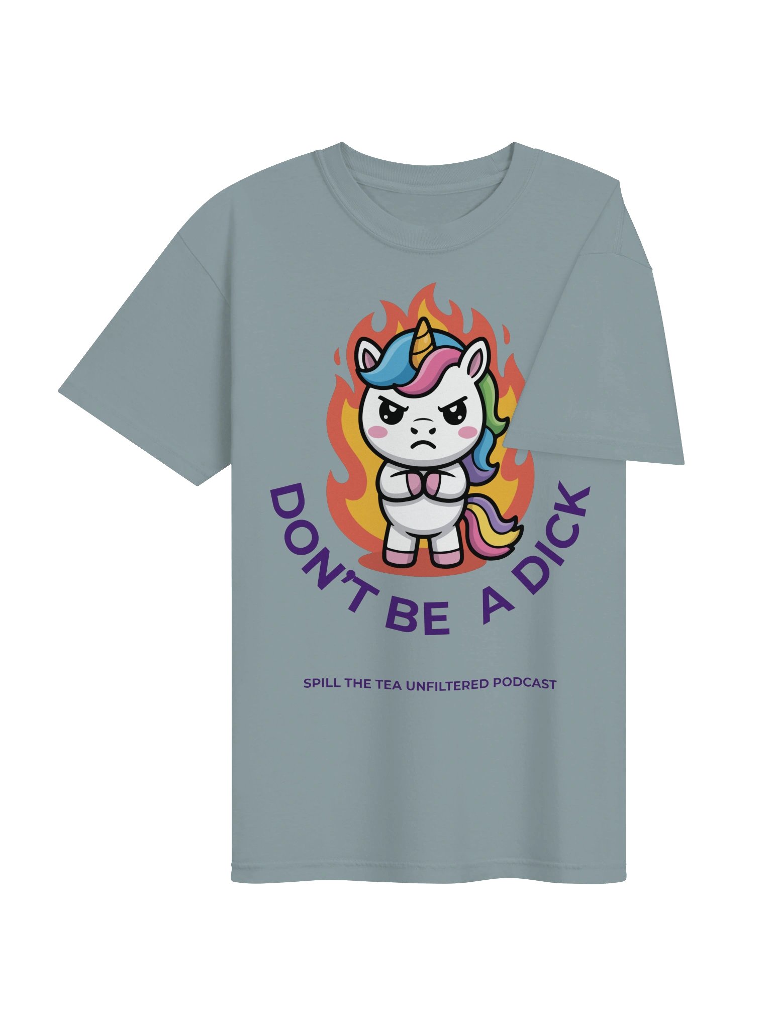 Sassy Unicorn "DONT BE A DICK" Tee product image (4)