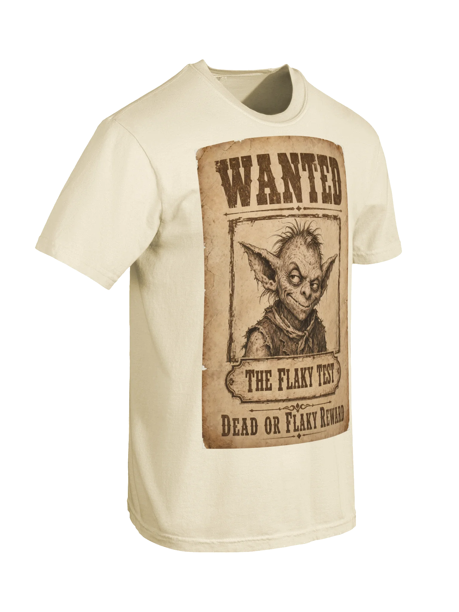 Wanted The Flaky Test Tee — view 6