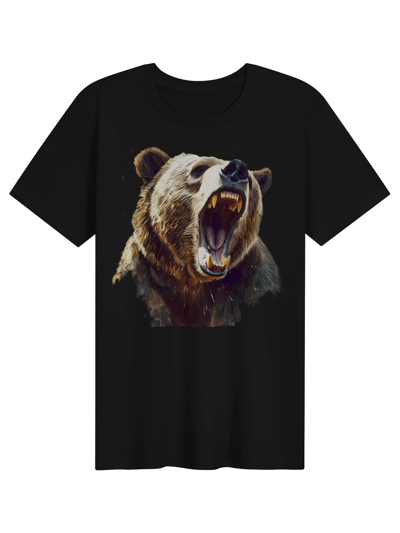 grumpy bear head t shirt product image (1)