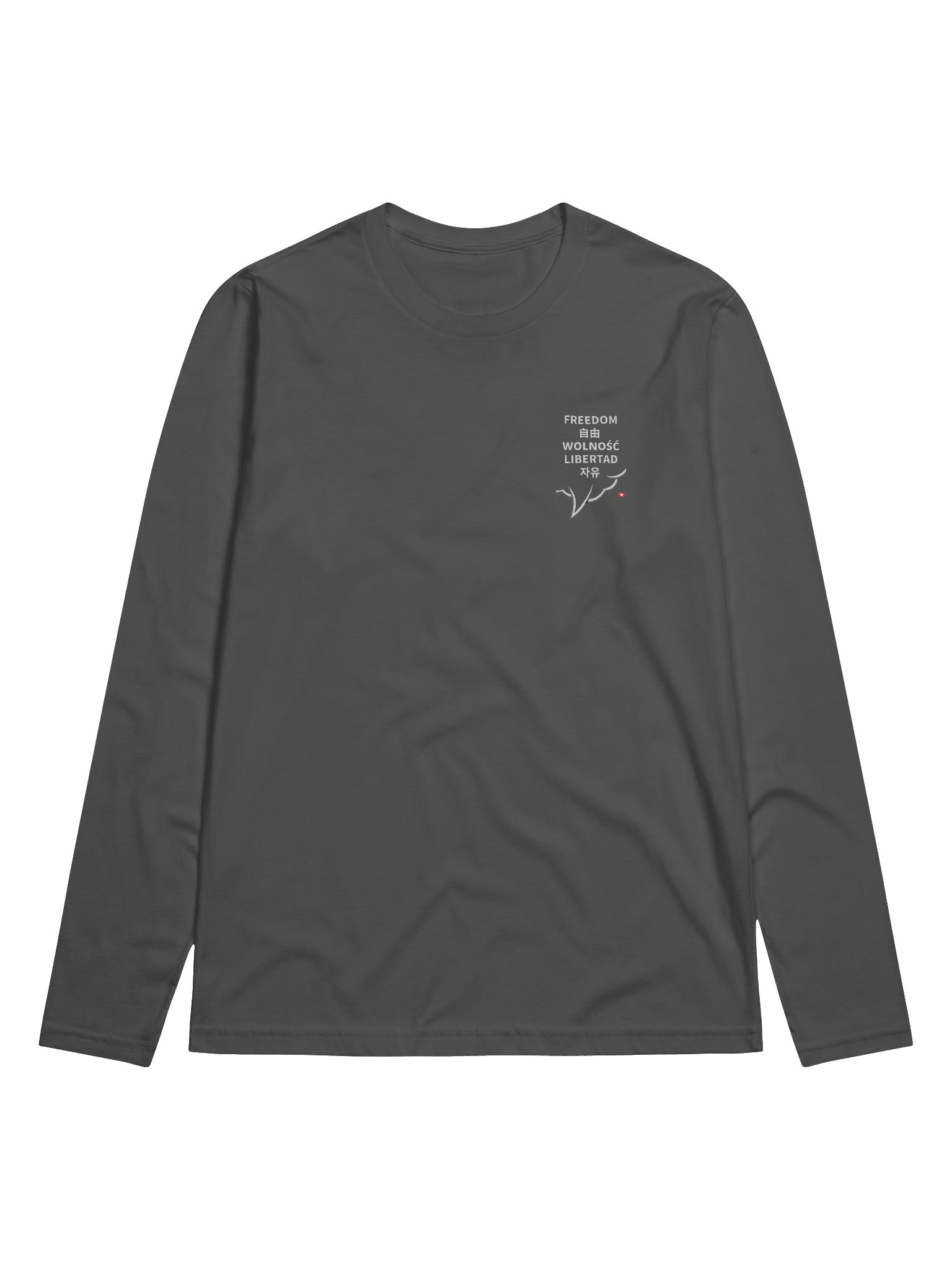 PREMIUM UNISEX LONG SLEEVE SHIRT, FREEDOM product image (7)
