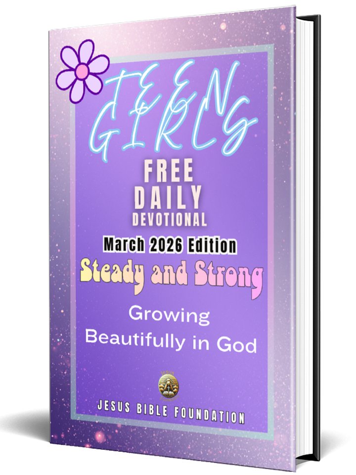 Teen Girls Free Daily Devotional March 2026 Edition: Steady and Strong: Growing Beautifully in God product image (1)