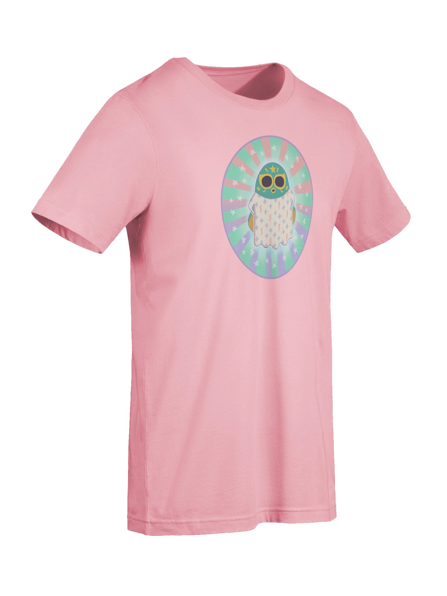 Pastel Little Ghost Luchador - T-Shirt product image (7)