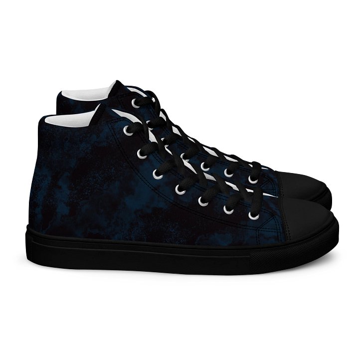 Midnight Grunge Unisex High Top Shoes product image (2)