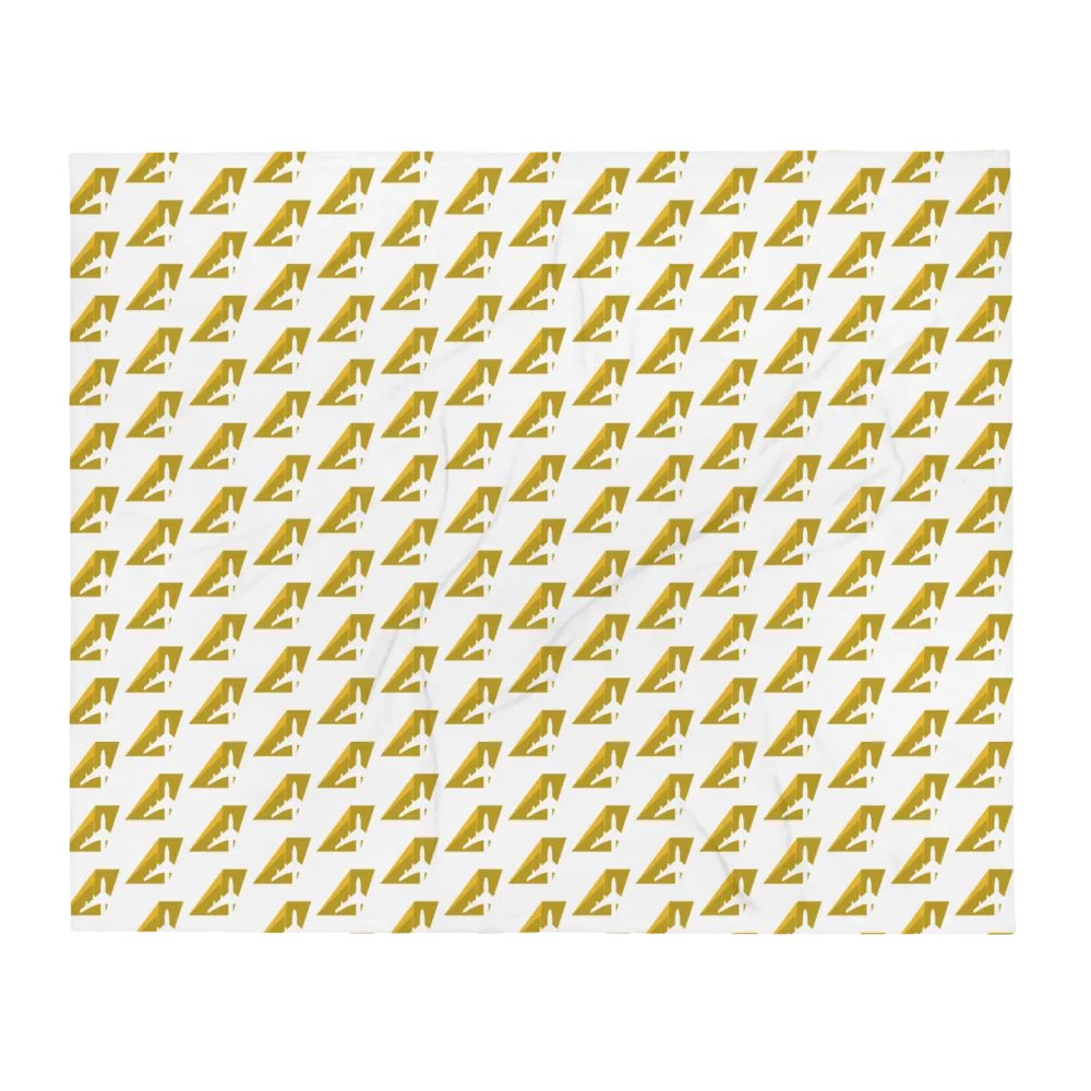 Economy-Class Flight Blanket - James Warren-Oliver Two-Tone Gold Tailfin product image (1)