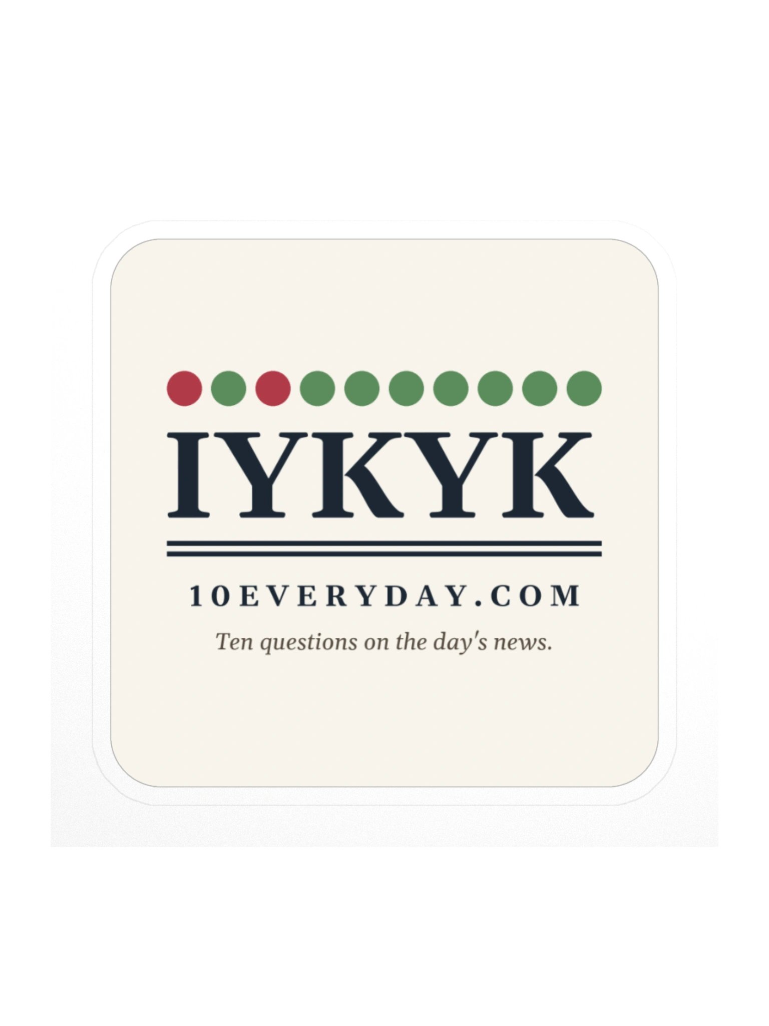IYKYK Sticker product image (1)