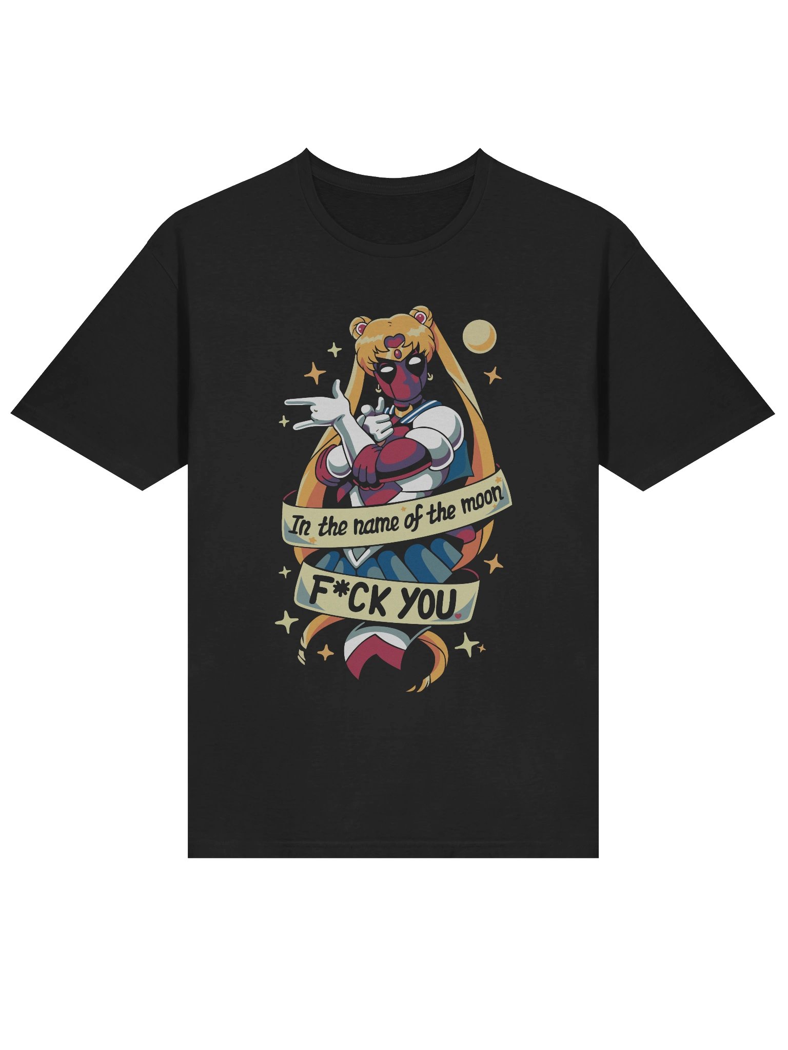 Deadpool Sailor Moon Parody – Gildan Softstyle T-Shirt product image (2)