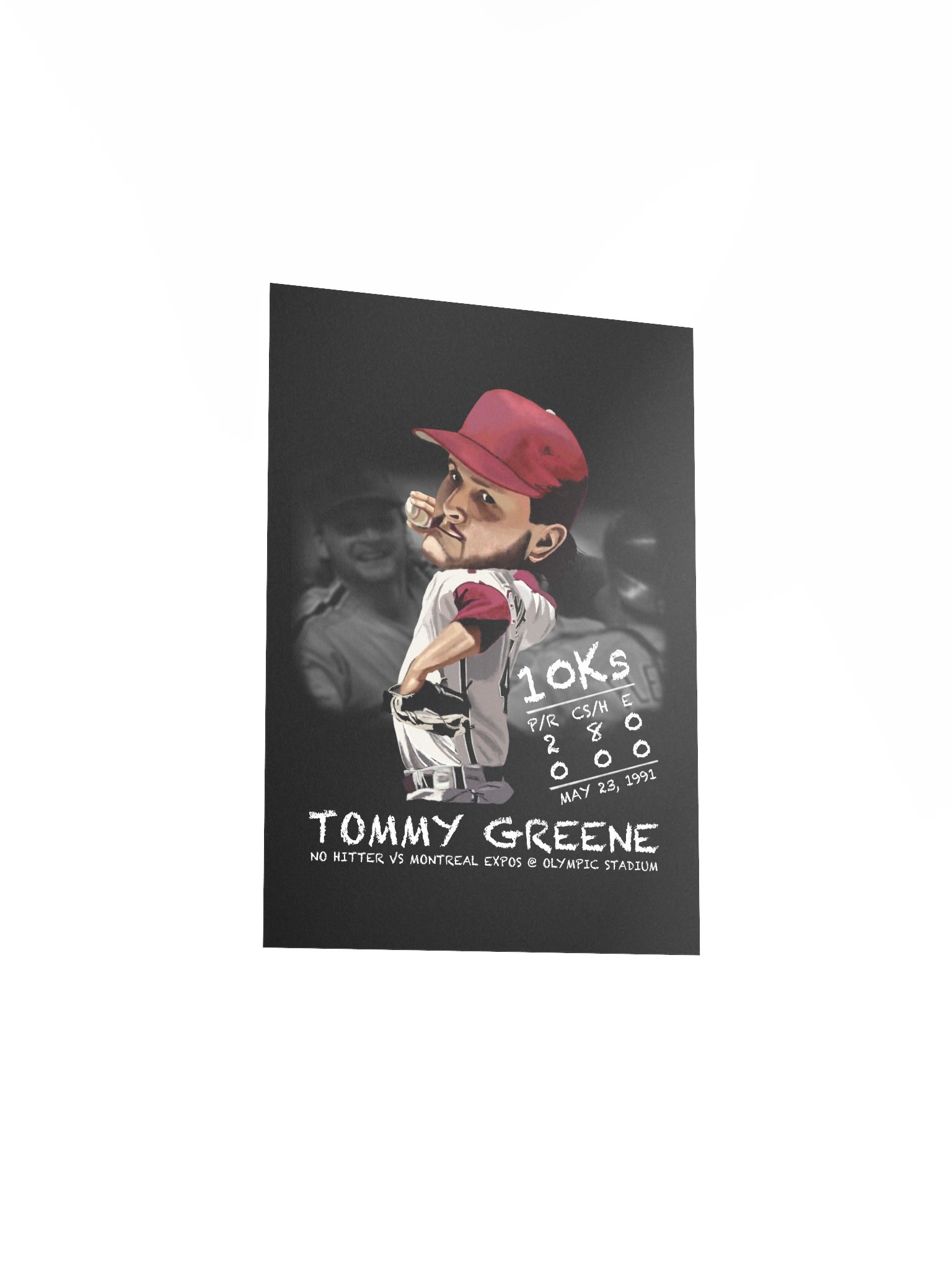 Tommy Greene No-Hitter Art Print product image (3)