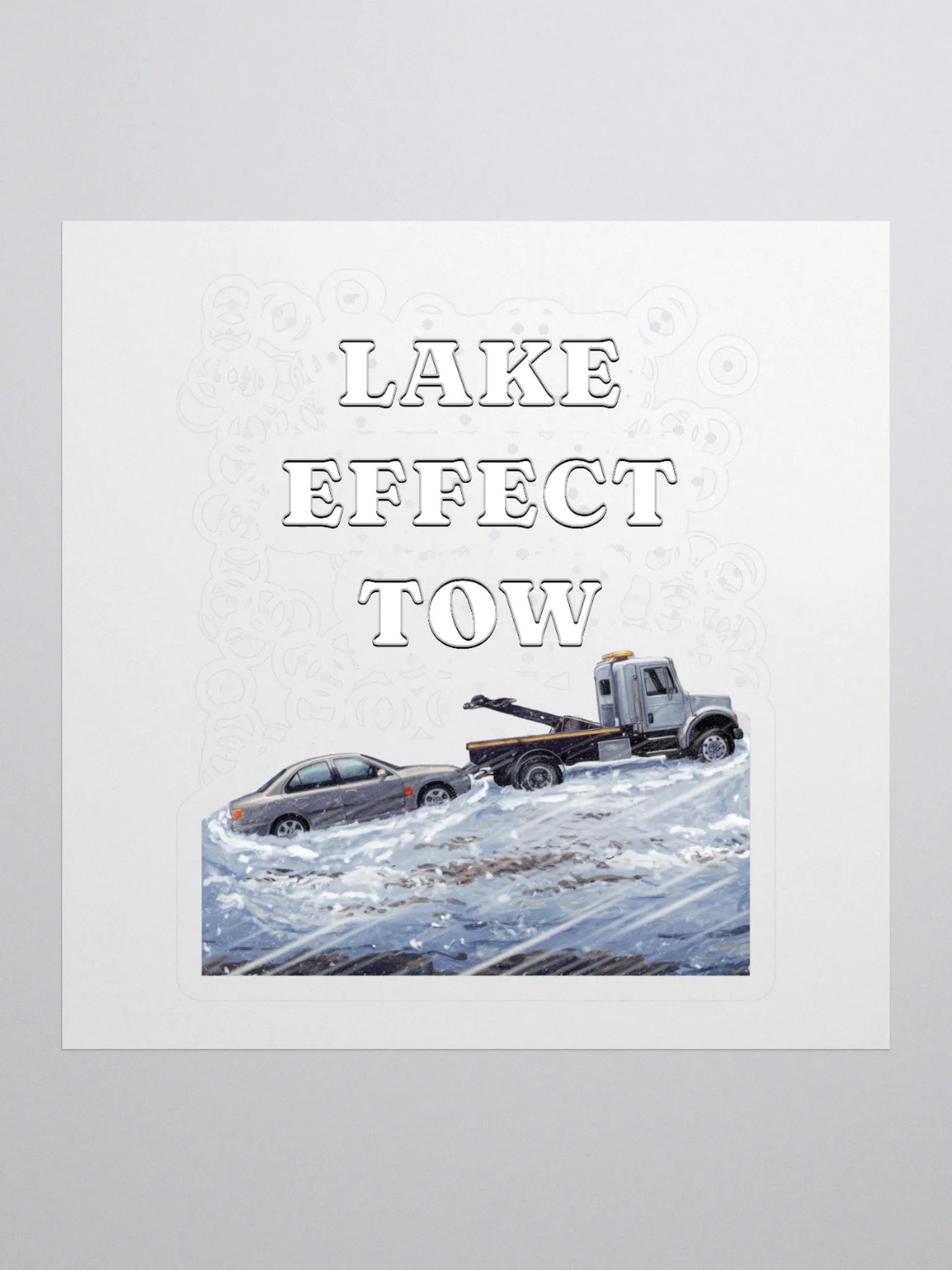 Lake Effort Tow Sticker product image (1)