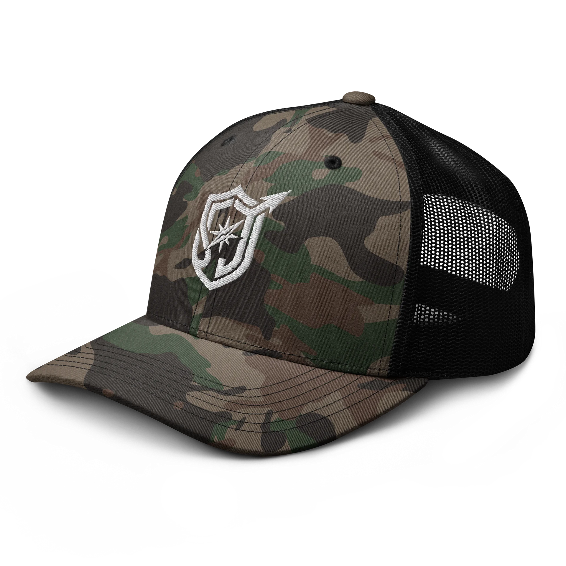 Camo Trucker Hat - Ivory Mark product image (4)