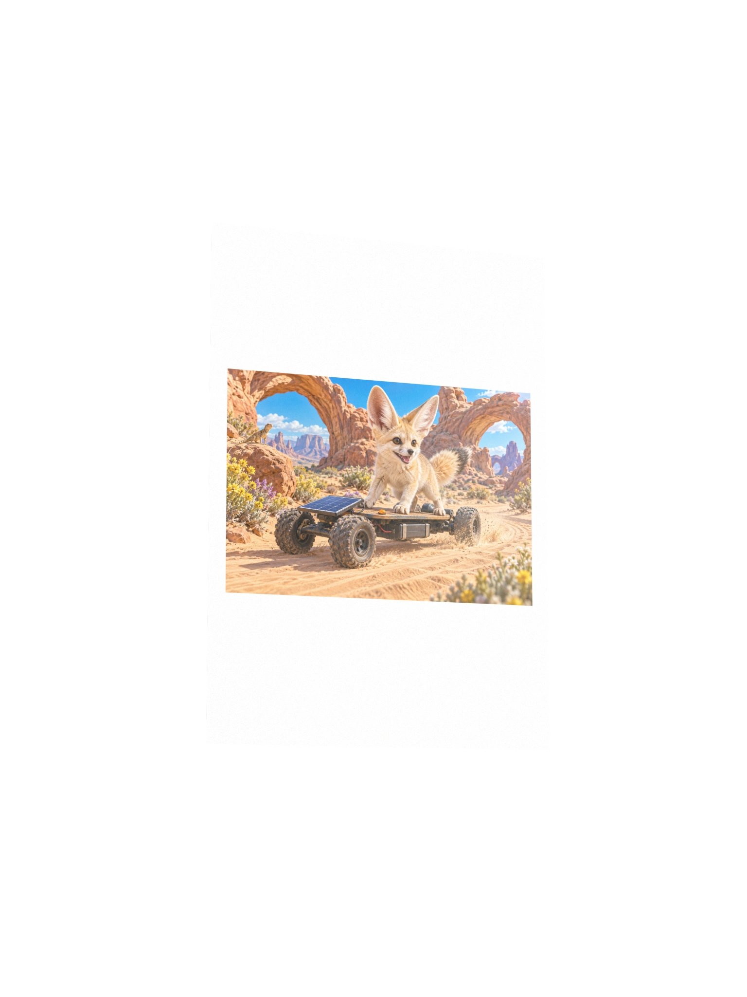 Solar Sprint Small Art Print product image (3)