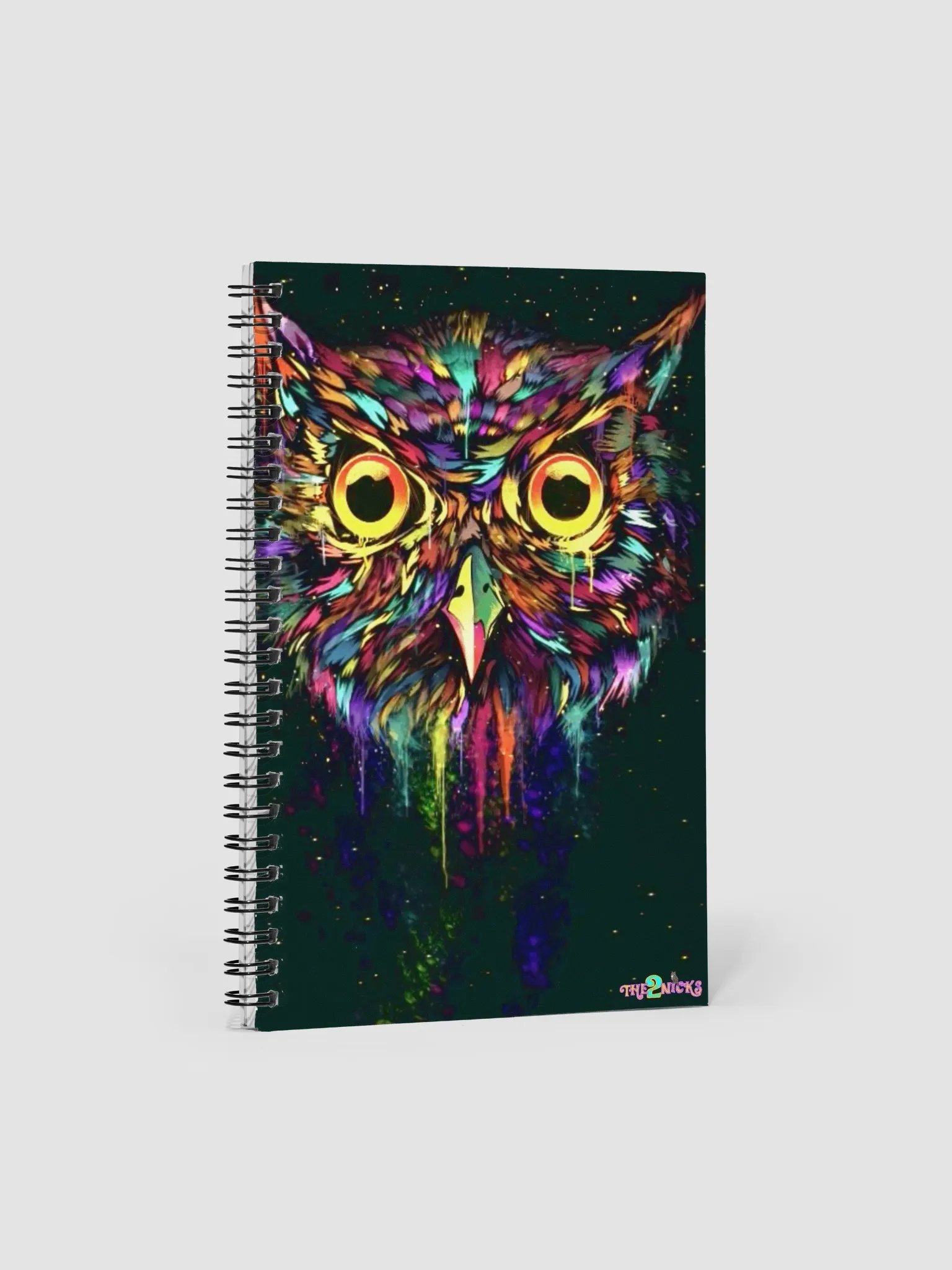 Drippy Owl Notebook product image (1)