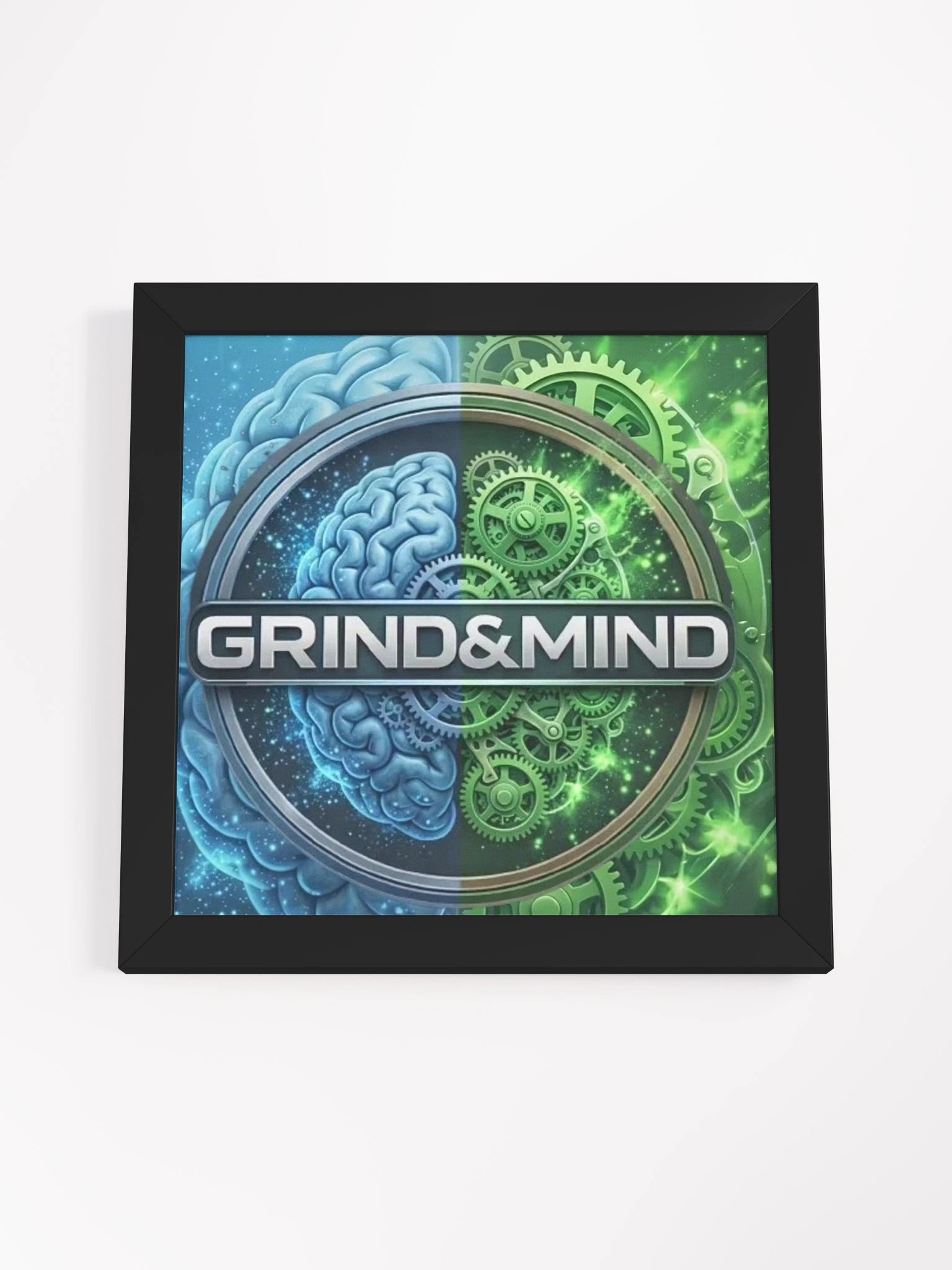 Grind & Mind Logo Poster w/ Frame product image (4)
