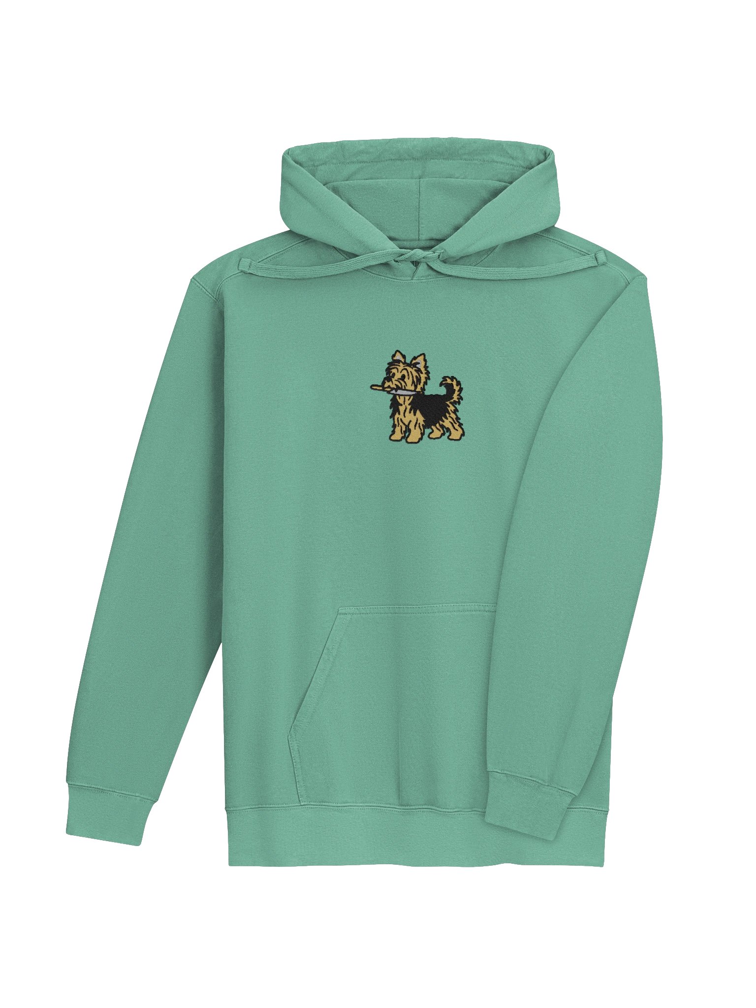Funny Chibi-Style Yorkshire Terrier Embroidered Premium Hoodie product image (44)