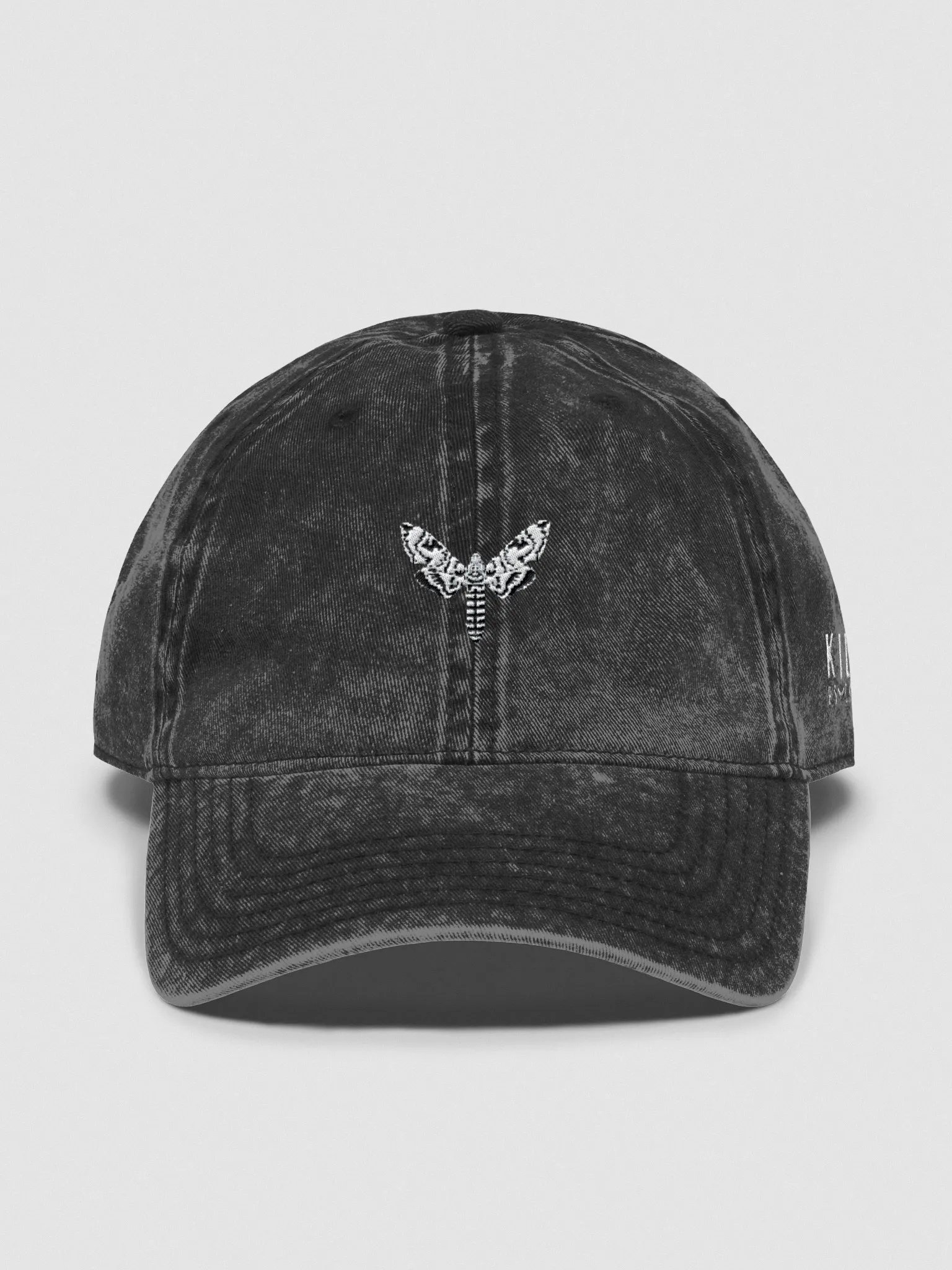 Death Moth Acid Wash Hat product image (1)