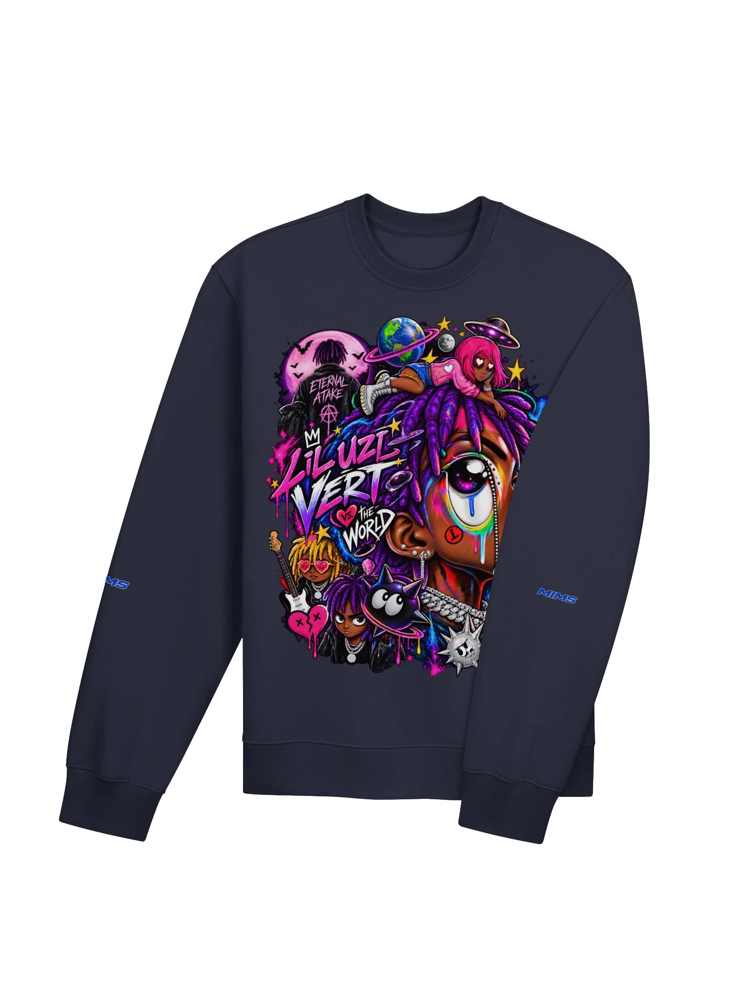 Eternal Atake Neon Graffiti Sweatshirt product image (7)