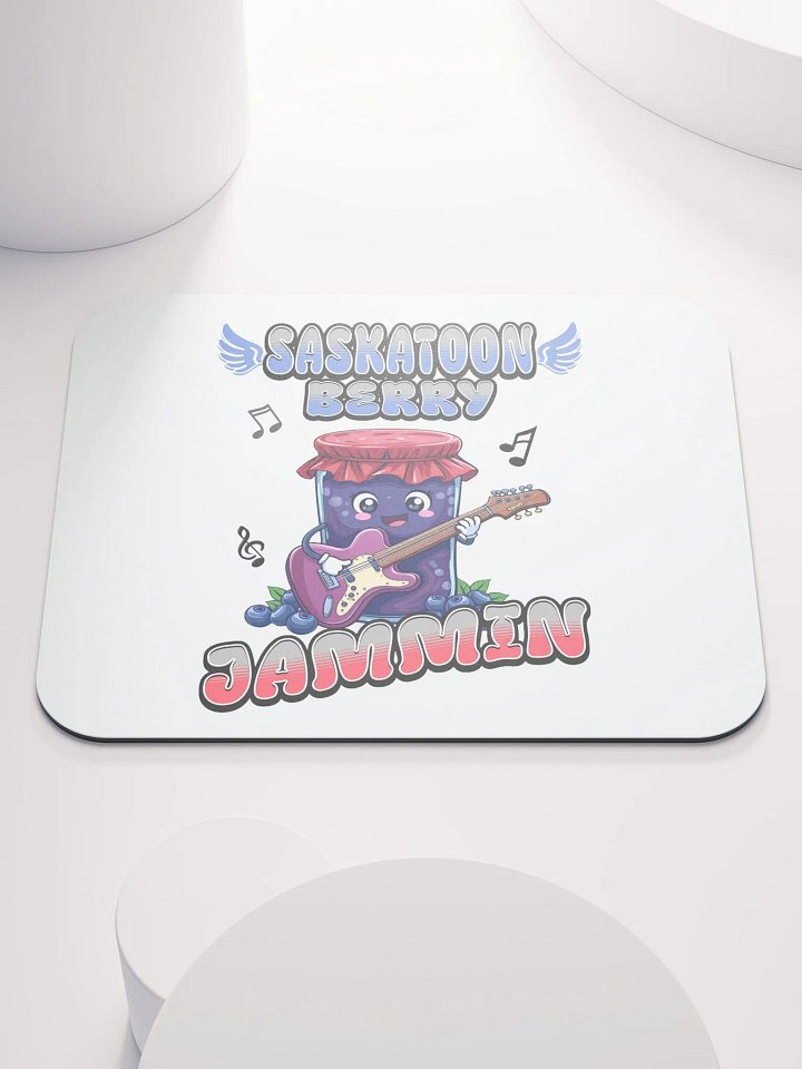 Saskatoon Berry Jammin Jar Mouse Pad product image (2)