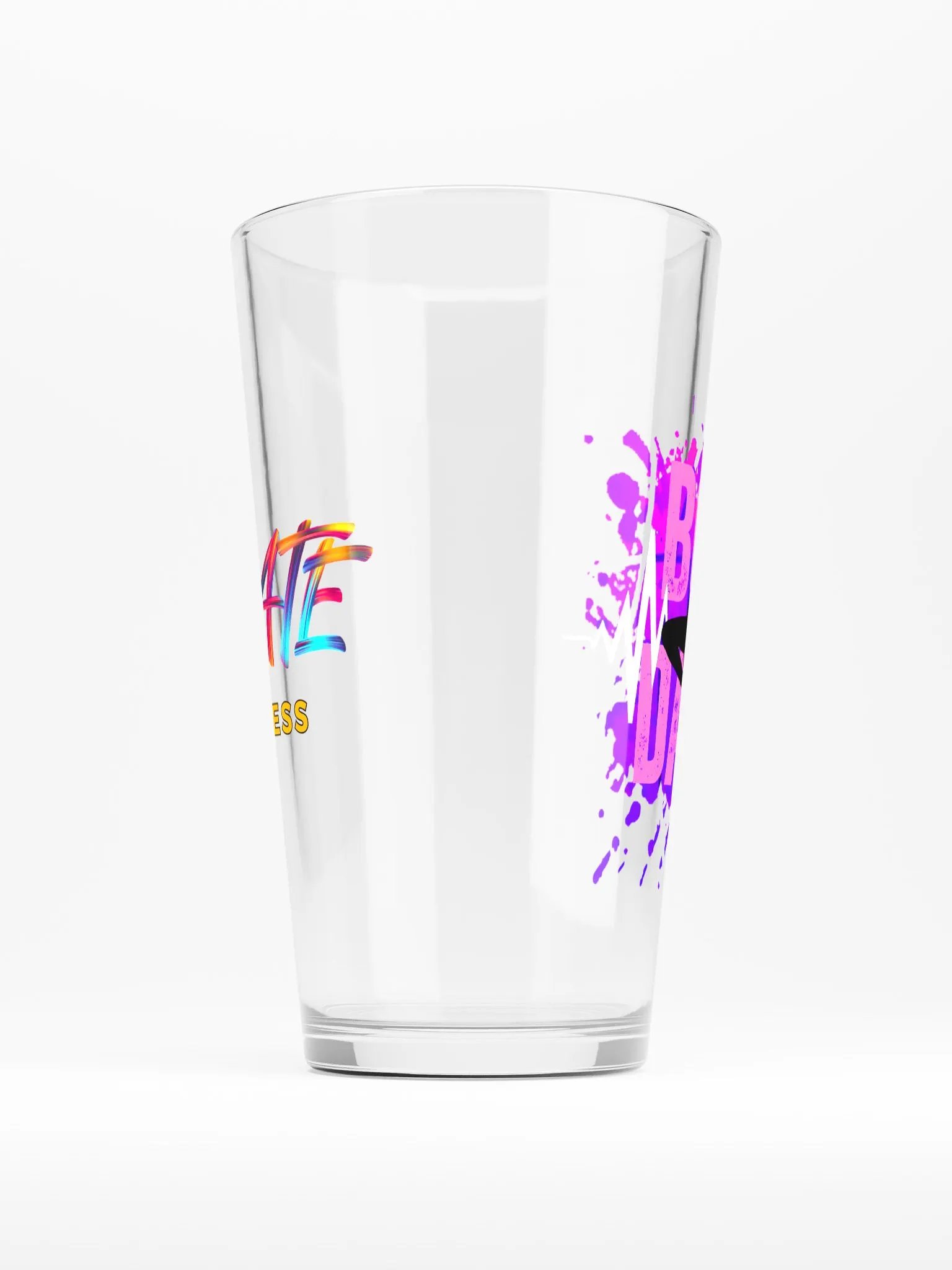 Create Greatness + Born to Dance Fusion Her Silhouette Shaker Pint Glass product image (6)