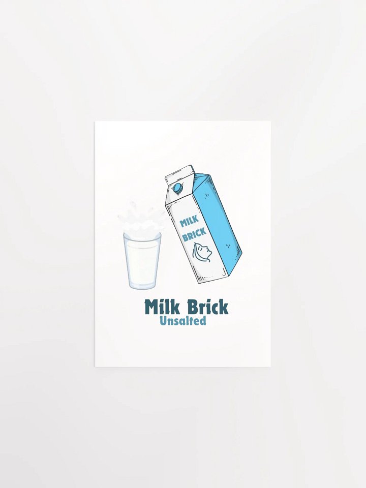 Milk Bricks Poster product image (3)