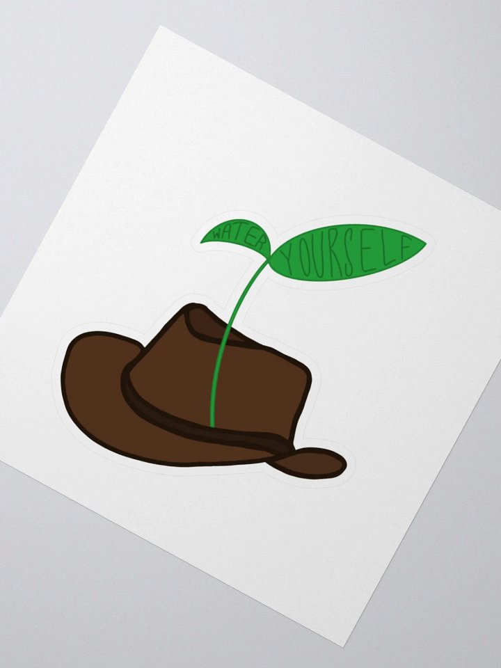 Water Yourself Plant Sticker product image (2)
