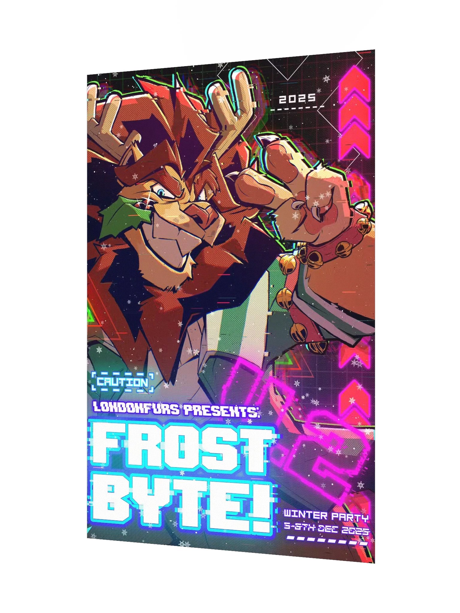 LondonFurs Winter Weekender '25 - Frostbyte Vol. 2 - Poster 2 product image (3)