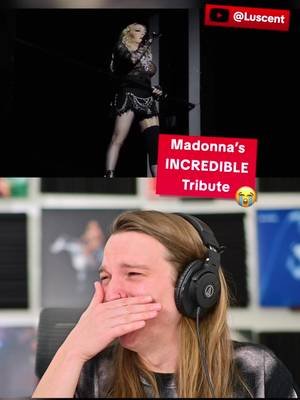 Should I watch the whole tour?? This was just beautiful ❤️‍🩹 #madonna #celebrationtour #livetotell #reaction #HIVawareness #endthestigma