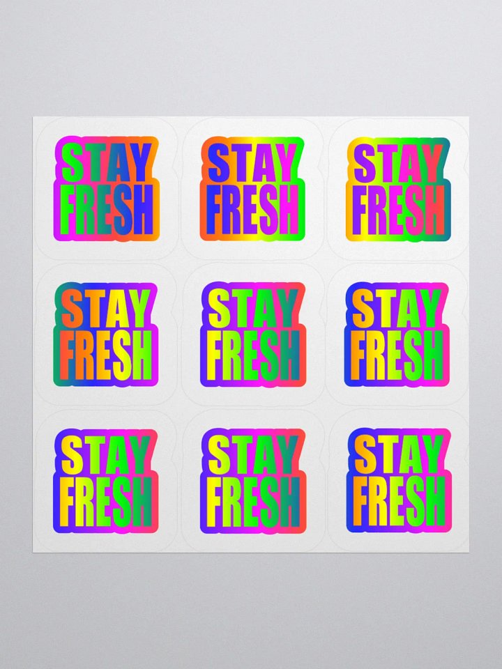 "Stay Fresh" Sticker sheet product image (3)